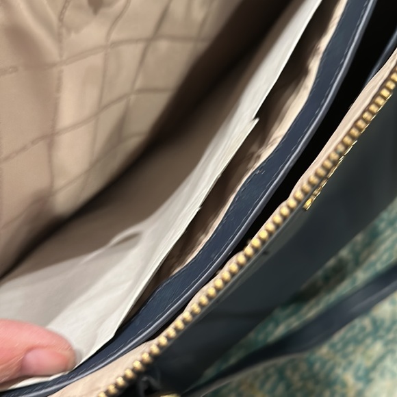 Michael Kora navy blue tote - Picture 4 of 8